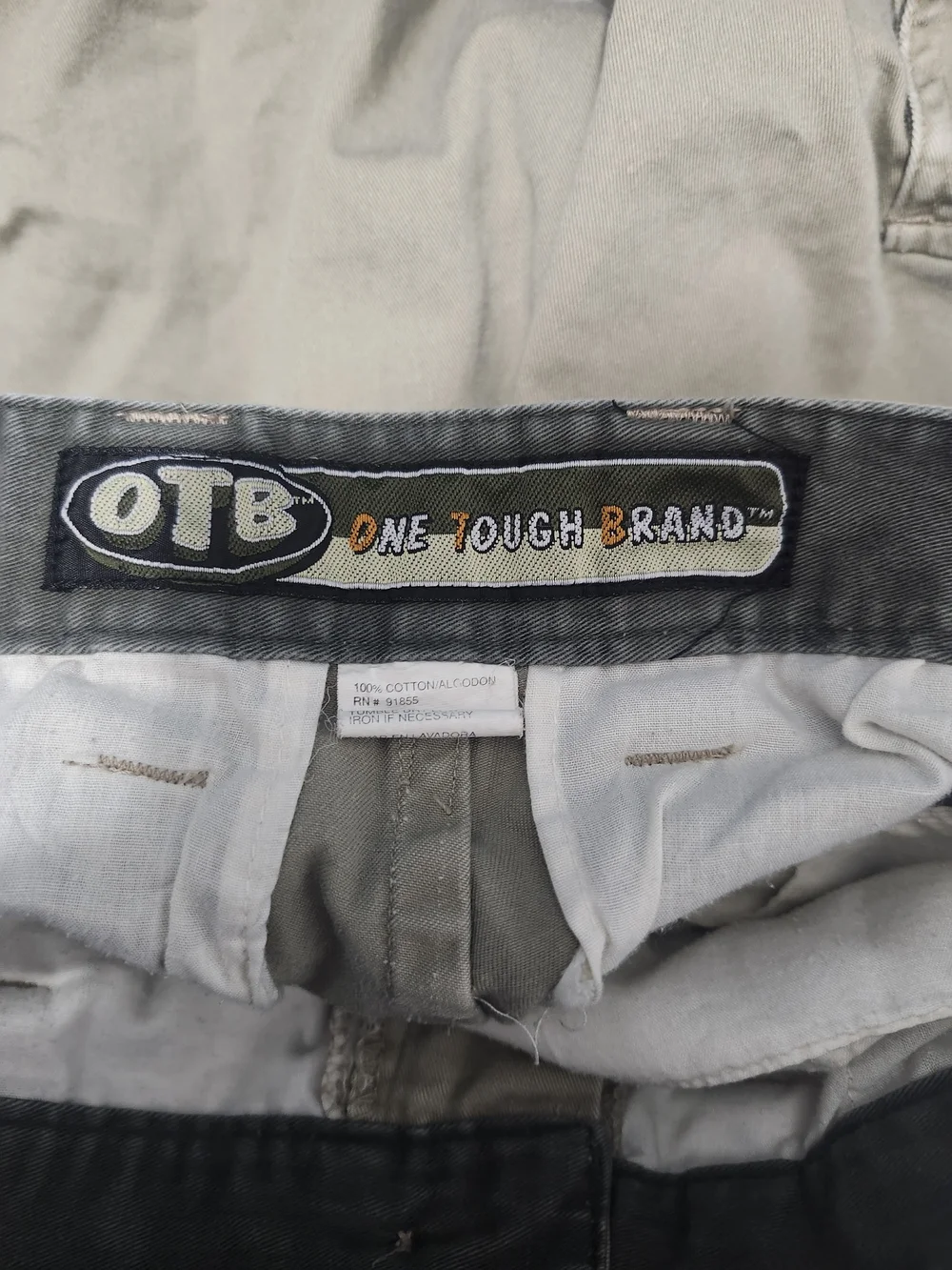 Men's Khaki Cargo Pants with Utility Pockets